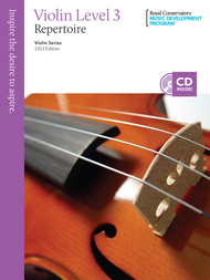 Violin Series: Violin Repertoire 3 Sheet Music by The Royal Conservatory Music Development Program