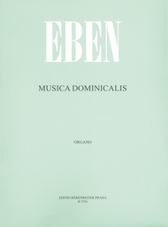 Musica Dominicalis Sheet Music by Petr Eben