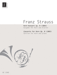 Horn Concerto Op.8 Sheet Music by Franz Strauss