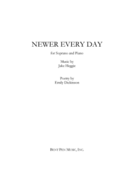Newer Every Day Sheet Music by Jake Heggie