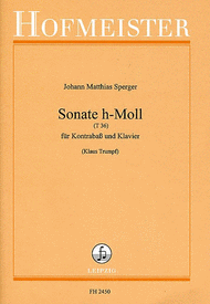 Sonate h-Moll (T36) Sheet Music by Johann Matthias Sperger