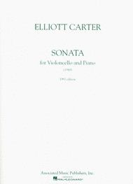 Sonata (1948) Sheet Music by Elliott Carter