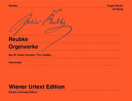 Organ Works Sheet Music by Julius Reubke