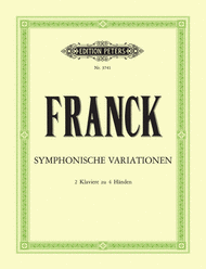 Symphonic Variations Sheet Music by Cesar Auguste Franck
