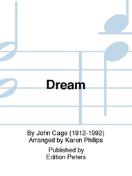 Dream Sheet Music by John Cage