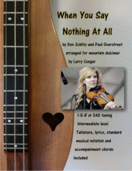 When You Say Nothing At All Sheet Music by Alison Krauss
