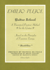 Guitar School - Book 1 Sheet Music by Emilio Pujol Vilarrubi