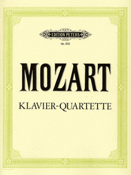 Piano Quartets (2) Sheet Music by Wolfgang Amadeus Mozart