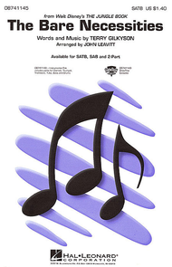 The Bare Necessities - ShowTrax CD Sheet Music by Terry Gilkyson