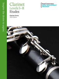 Clarinet Series: Clarinet Etudes 5-8 Sheet Music by The Royal Conservatory Music Development Program