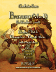 March  Bravura (for Woodwind Quintet) Sheet Music by C.E. Duble?