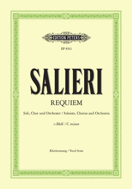 Requiem in c minor (Latin) Sheet Music by Antonio Salieri