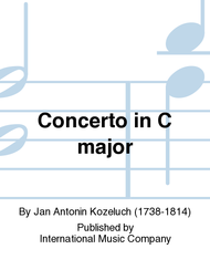 Concerto in C major Sheet Music by Jan Antonin Kozeluch