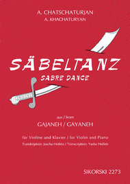Aram Khachaturian - Sabre Dance Sheet Music by Aram Ilyich Khachaturian