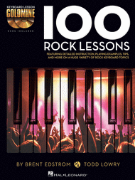 100 Rock Lessons Sheet Music by Brent Edstrom