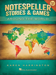 Notespeller Stories & Games - Book 1 Sheet Music by Karen Harrington