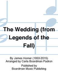The Wedding (from Legends of the Fall) Sheet Music by James Horner