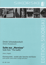 Suite from The Gadfly Sheet Music by Dmitri Shostakovich