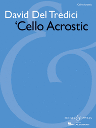 'Cello Acrostic Sheet Music by David Del Tredici