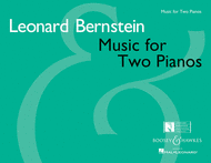 Music for Two Pianos Sheet Music by Leonard Bernstein