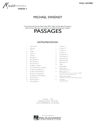 Passages - Full Score Sheet Music by Michael Sweeney