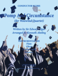 Pomp and Cirumstance (for Woodwind Quartet) Sheet Music by Edward Elgar