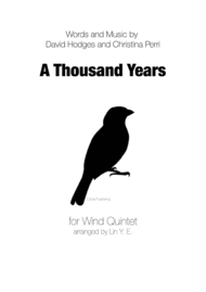 Christina Perri - A Thousand Years for Wind Quintet Sheet Music by Christina Perri