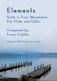 Elements: Suite for Flute and Cello Sheet Music by Fiona Coulter