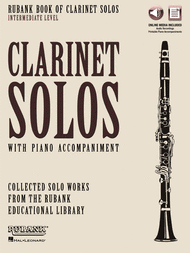 Rubank Book of Clarinet Solos - Intermediate Level Sheet Music by Various
