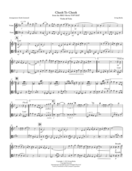 Cheek To Cheek: Violin & Viola Duet (1930s) Sheet Music by Irving Berlin