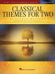 Classical Themes for Two Clarinets Sheet Music by Various