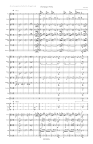 Champagne Polka Sheet Music by Johann Strauss