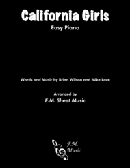 California Girls (Easy Piano) Sheet Music by The Beach Boys