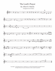 The Lord's Prayer (Original key) - Flute Sheet Music by Albert Hay Malotte