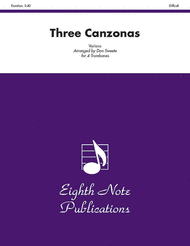 Three Canzonas Sheet Music by Various