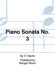 Piano Sonata No. 3 Sheet Music by H. Martin