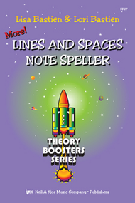 Bastien Theory Boosters: More Lines and Spaces Note Speller Sheet Music by Lisa Bastien