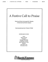 A Festive Call to Praise Sheet Music by Brant Adams