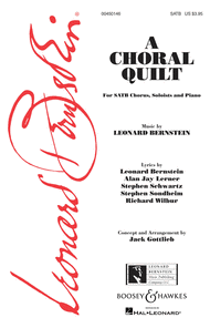 A Choral Quilt Sheet Music by Leonard Bernstein