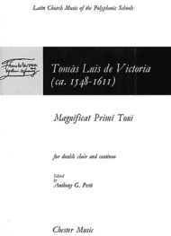 Magnificat Primi Toni Sheet Music by Tomas Luis de Victoria