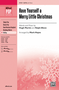 Have Yourself a Merry Little Christmas Sheet Music by Hugh Martin