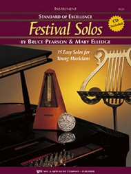 Standard of Excellence: Festival Solos - Piano Accompaniment Sheet Music by Bruce Pearson