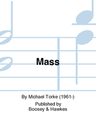 Mass Sheet Music by Michael Torke