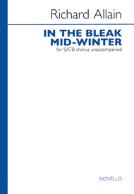 In The Bleak Mid-Winter Sheet Music by Richard Allain