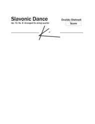 Dvorak: Slavonic Dance Op. 72