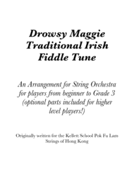 Drowsy Maggie (a Traditional Irish Tune arranged for String Orchestra) Sheet Music by Traditional