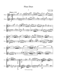 Flute Duet Sheet Music by Jordan Grigg