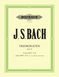 Trio Sonatas - Volume 2 Sheet Music by Johann Sebastian Bach