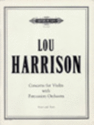 Concerto for Violin Sheet Music by Lou (Silver) Harrison