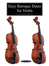 Easy Baroque Duets For Violin Sheet Music by Betty Barlow